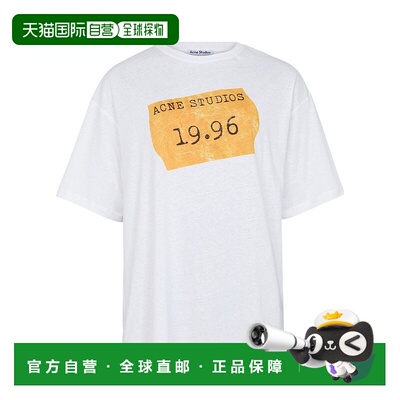 香港直邮Acne Studios 圆领短袖T恤 ACNQ4ZU6
