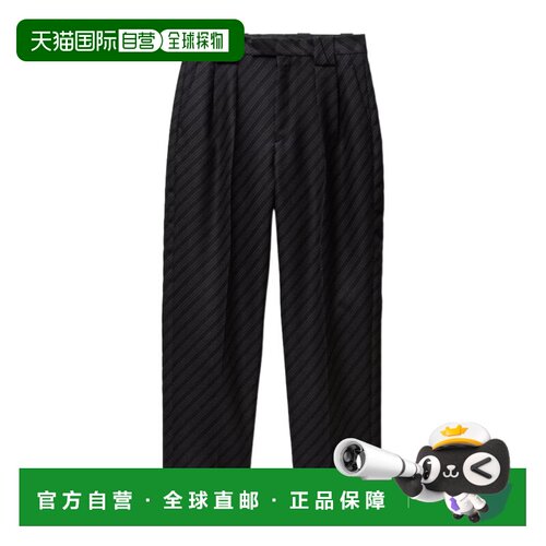 Versace 细条纹羊毛西裤 10239561A19169
