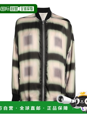 1h可退 香港直邮rick owens 瑞克 欧文斯 男士 夹克 black黑色 舒