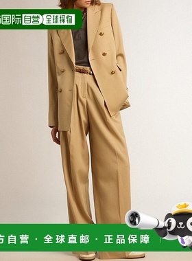 香港直邮Golden Goose Deluxe Brand 双排扣西装外套 GWP00829.P0