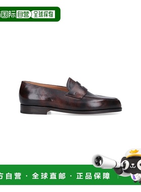 1h可退 香港直邮John Lobb 男士 棕色平底鞋 LOPEZDARK brown棕色