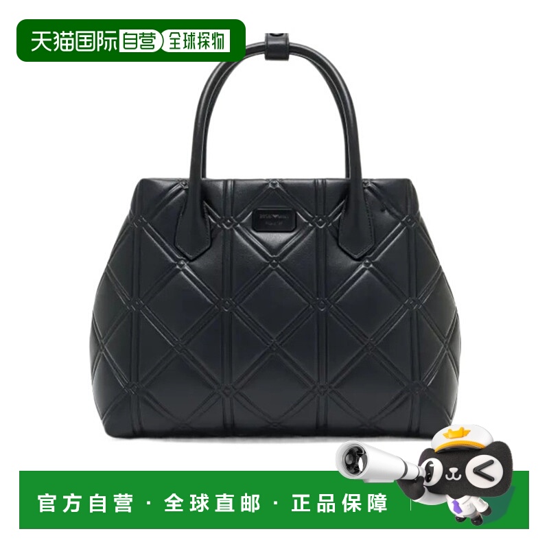香港直邮Emporio Armani 中号徽标单肩包 EW002695AF18575