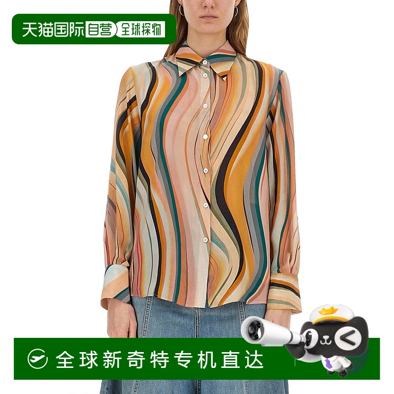 1h可退 香港直邮Paul Smith 保罗 史密斯 女士 长袖衬衫 W2R335BP