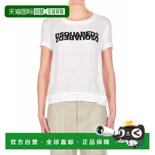 欧洲直邮dsquared2 女士 上装T恤