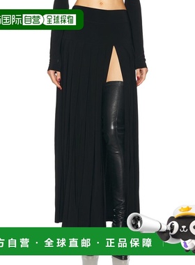 1h可退 香港直邮NORMA KAMALI 诺玛 卡玛丽 女士 for FWRD 褶裥长