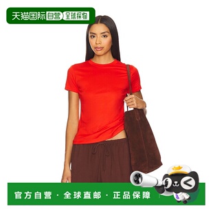 香港直邮THEORY 希尔瑞 女士 小巧T恤 L1024521 orange橙色 舒适
