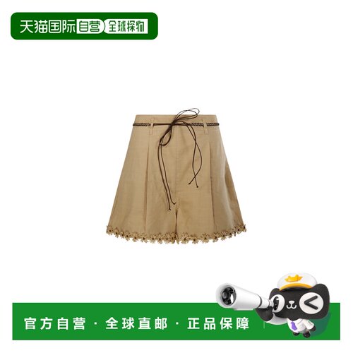 香港直邮ZIMMERMANN 女士短裤 7542ASS263OATMEAL AW2026