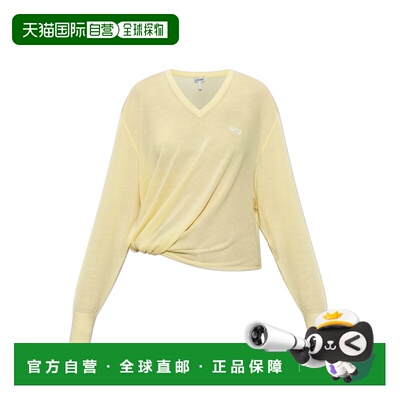 1h可退 香港直邮LOEWE 女士针织衫 S540Y14KHD0LIGHTYELLOW SS202