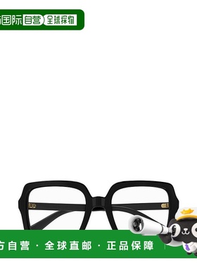 香港直邮Gucci 古驰 女士 徽标平光镜 GG1318O black黑色 舒适时