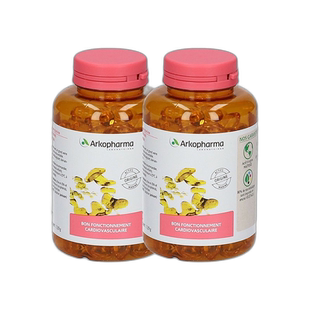 欧洲直邮Arkopharma鱼油胶囊360粒深海血管提取深海鱼