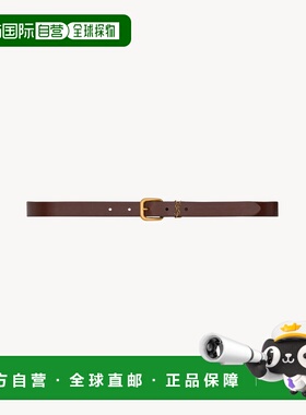 欧洲直邮YSL（圣罗兰）CASSANDRE ceinture à boucle rectangula