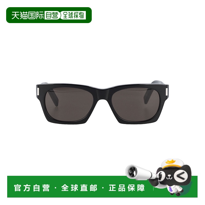 1h可退 香港直邮Saint Laurent 圣罗兰 男士 SL 402方框太阳镜 63