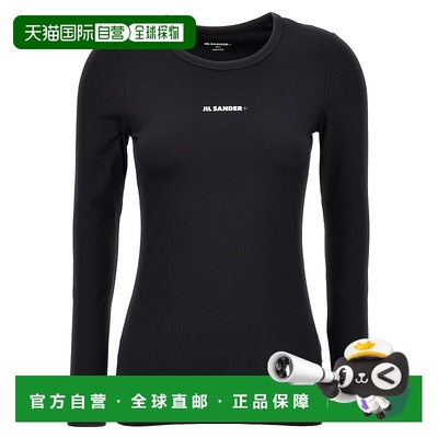 1h可退 香港直邮Jil Sander 吉尔 桑达 女士 圆领长袖T恤 J40GC00