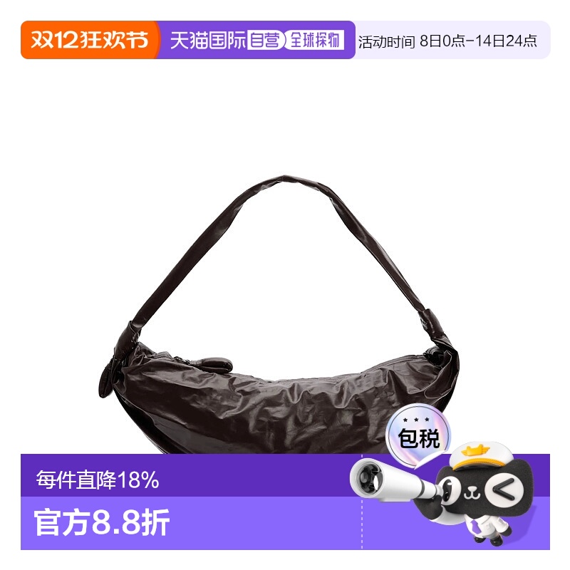 【自营】海外直邮LEMAIRE大号Croissant皮革牛角包男女款