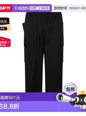 香港直邮Y-3 男士 黑色高科技长裤 KH3044 black黑色 舒适时尚