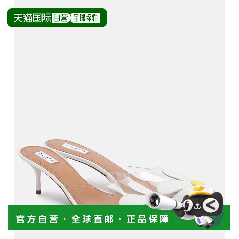 香港直邮alaia 女士 Alaia 鞋跟黄色高跟鞋 AA3M2026O022凉鞋