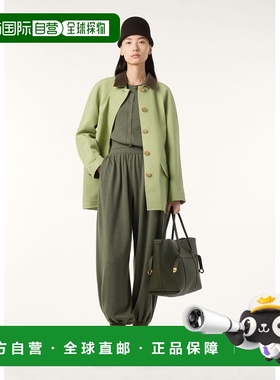 自营欧洲直邮Loro Piana 女士绿色婴儿羊绒连体衣