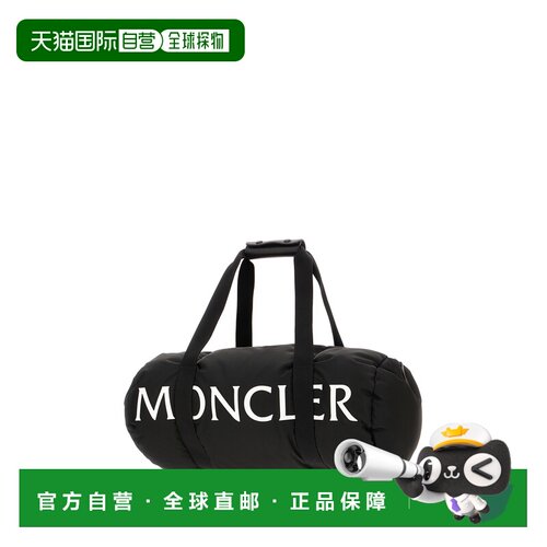 1h可退 香港直邮MONCLER 男士旅行箱 5G00001M8321999 AW2025 黑