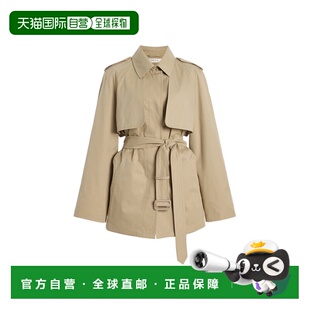 1h可退 香港直邮The Row 女士 Tavoris 棉质风衣夹克 舒适时尚