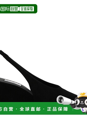 1h可退 香港直邮alaia 女士 露跟坡跟鞋 AA3G208C0H53 black黑色