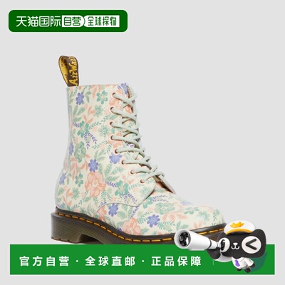 自营欧洲直邮DrMartens马丁大夫 1460 Pascal Floral女士再生皮革