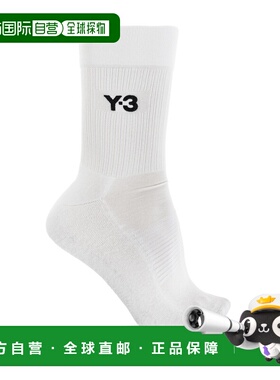 香港直邮Y-3 男士袜子 JZ62690WHITE CO 白色 Socks with logo