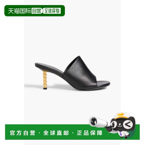 香港直邮Givenchy 纪梵希 女士 G Cube 皮质凉拖 BE3083E1T7