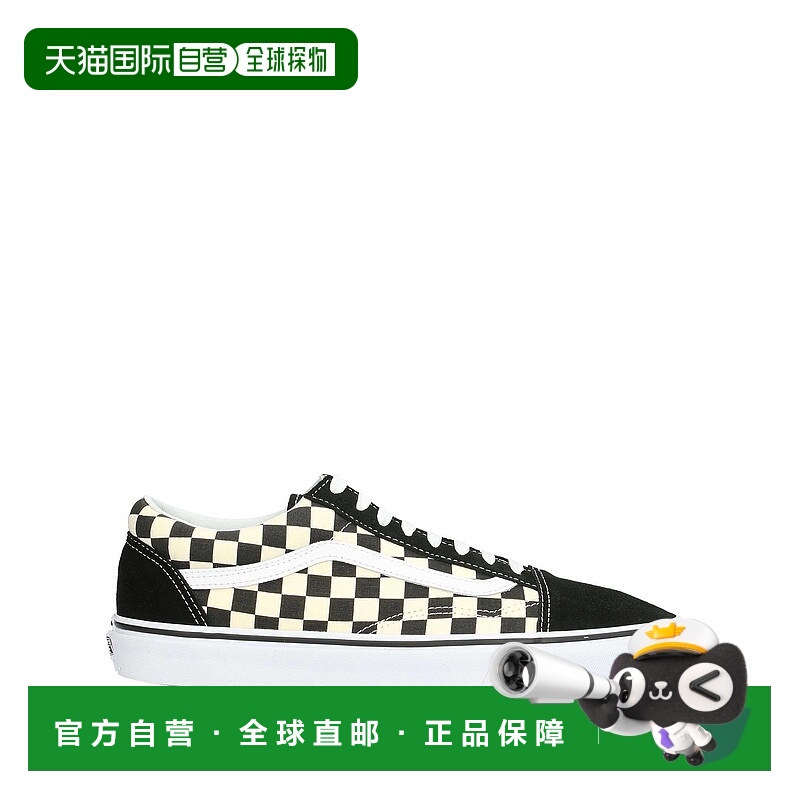 1h可退 香港直邮Vans 范斯 男士 运动鞋 black黑色 舒适时尚