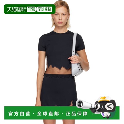 香港直邮Diesel 迪赛 女士 T-Inlay T 恤 A196100NKCV