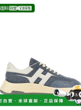 1h可退 香港直邮Hogan 男士 Clear 蓝色运动鞋 HXM5630FR30UL6