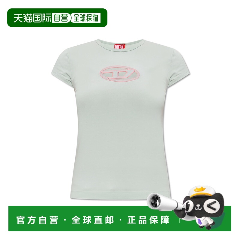1h可退 欧洲直邮diesel 女士 上装T恤短袖夏季