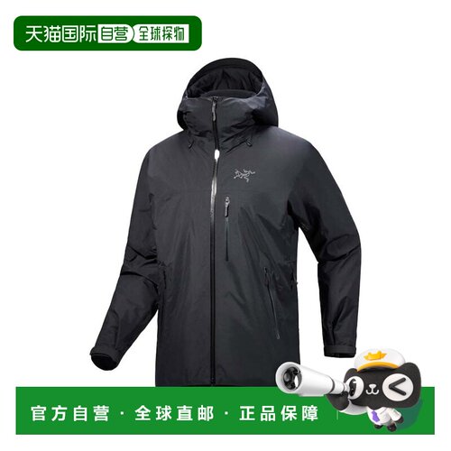 自营1h可退 欧洲直邮ARCTERYX始祖鸟 Beta男士黑色尼龙GORE-TEX保