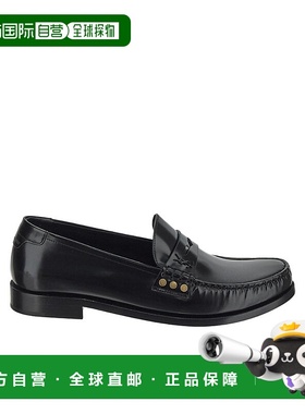 香港直邮Saint Laurent 徽标乐福鞋 756049AO9TT女鞋一脚蹬