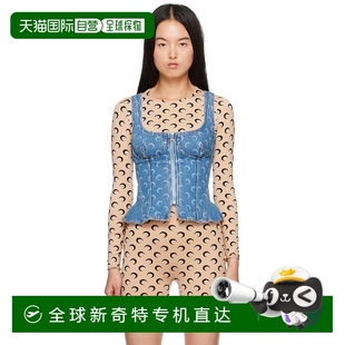 Laser 蓝色 Moon WTO408A针织 上装 Serre 香港直邮Marine 女士