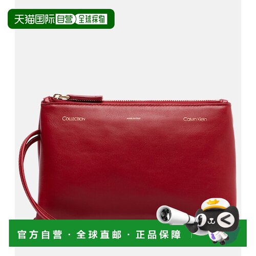香港直邮calvin klein 女士 Essential 迷你皮革【付后1h可退】