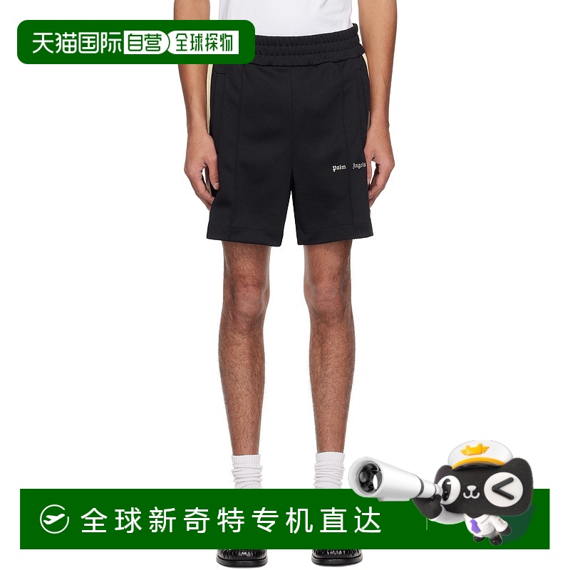 香港直邮Palm Angels 棕榈天使 男士 LOGO 刺绣运动短裤 PMCL004C