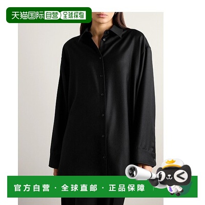 香港直邮The Row 女士 Caroline 羊毛衬衫 5927W2107