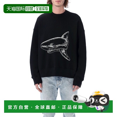 1h可退 香港直邮Palm Angels 棕榈天使 男士 黑色 Split Shark 套