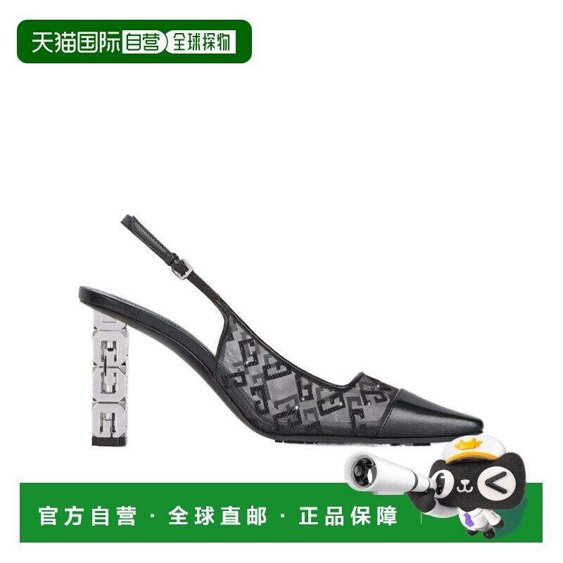 香港直邮Givenchy G Cube 露跟鞋 BE403ZE2BK