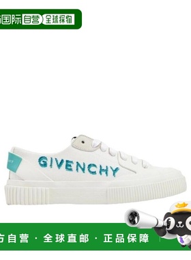 香港直发Givenchy纪梵希女士白色徽标休闲运动鞋潮流BE000PE0SP