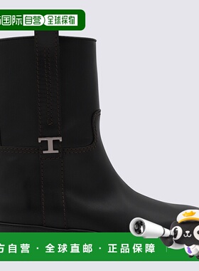 欧洲直邮TOD'S 女士高跟鞋 XXW20L0IM60T0NB999徽标牛皮