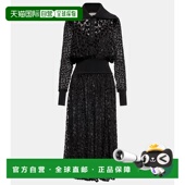 香港直邮Tory 女士 Burch 1h可退 托里 伯奇 devore 天鹅绒中长连