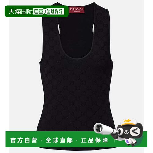 1h可退 香港直邮Gucci古驰GG女士背心