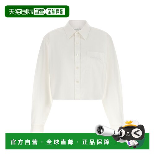 香港直邮Alexander Wang 亚历山大 王 女士 短款衬衫 1WC3261347