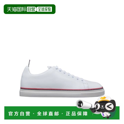 香港直邮Thom Browne 圆头低帮板鞋 MFD219A05584BAW男鞋运动鞋