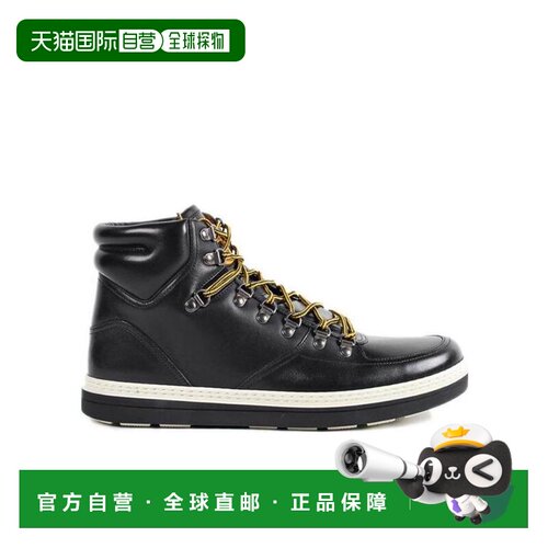 自营1h可退 Gucci 黑色徽标及踝靴子 368496B66Y0高帮鞋