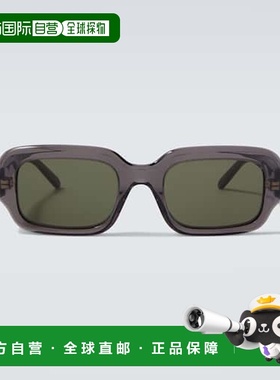 香港直邮LOEWE 罗意威 男士 窄款方框太阳眼镜 grey灰色 舒适时尚