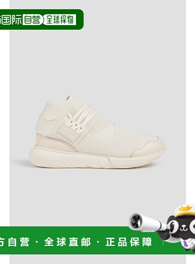 1h可退 香港直邮Y-3 男士 Qasa 氯丁橡胶高帮运动鞋 ID2927OWHITE