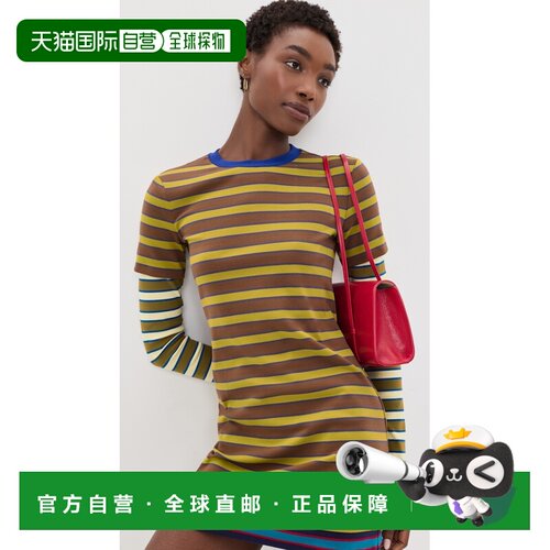 美国直邮Staud 女士 Dillon 迷你连衣裙  舒适时尚