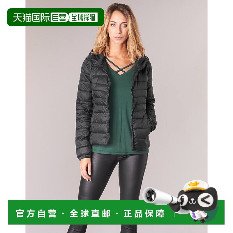 欧洲直邮Only 女士 ONLTAHOE 羽绒服 黑色高端流行休闲时尚正品